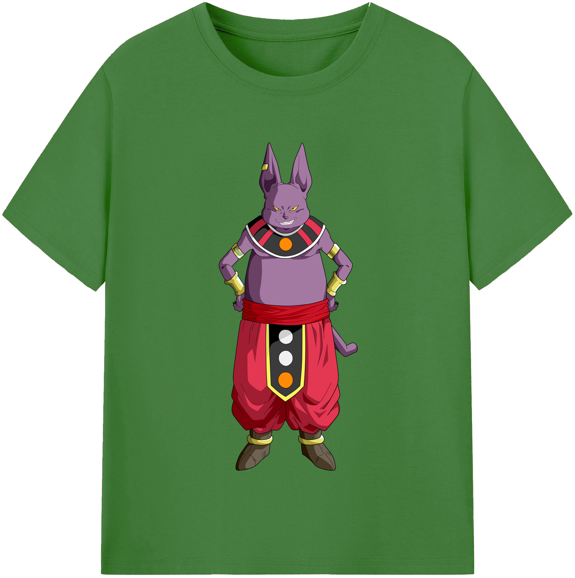 （画像用） ドラゴンボール シャンパ DRAGON BALL Champa レディースカジュアルプリントTシャツ（綿100％）